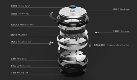 小型录音器